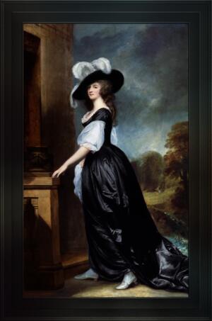 Charlotte Lady Milnes by George Romney Old Masters Fine Art Prints