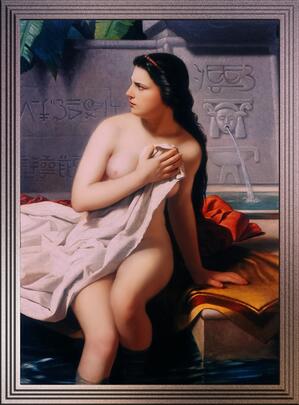 La Casta Susana by Juan Manuel Blanes