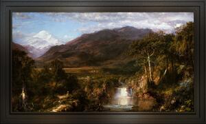 The Heart of the Andes by Frederic Edwin Church Remasterd Xzendor7 Classical Fine Art Reproductions