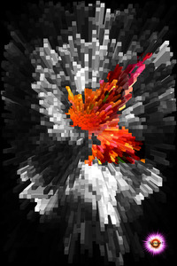 A-Synch Ext Wacky Universe Abstract Digital Art