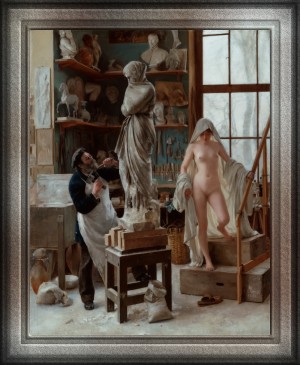 A Restoration by Edouard Joseph Dantan Classical Art Old Masters Reproduction