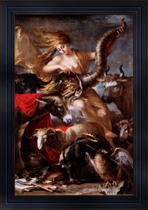 Allegory of Fortune by Salvator Rosa 2nd Ed Remastered Xzendor7 Old Masters Classical Fine Art Reproduction