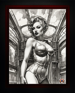 An Illustration Of A Woman With Purpose AI Concep