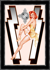 Calendar Girl by Alberto Vargas Remastered Xzendor7 Vintage Old Masters Reproductions