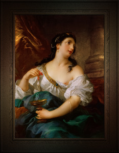 Cleopatra c1725 by Francois Lemoyne Remastered Xzendor7 Classical Fine Art Old Masters Reproductions