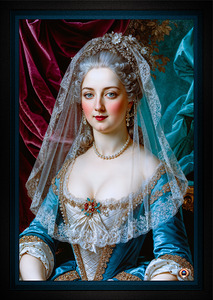 Contessa Illianna DTorri As The Lady With The Veil Mesmerizing AI Concept Art by Xzendor7