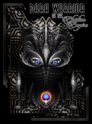 Dark Warrior Of The Elpidian Empire Fractal Art Portrait