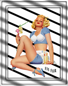 Fan Fair by Enoch Bolles Vintage Art Xzendor7 Old Masters Reproductions