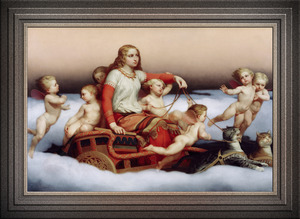 Freja Seeking Her Husband by Nils Jakob Olsson Blommer Remastered Xzendor7 Classical Fine Art Old Masters Reproductions