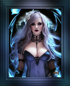 Gothic Princess Of Castle Menistoc Sci-Fi Fantasy AI Concept Art by Xzendor7