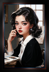 Ill Have To Think About That She Whispers In Thoughtful Contemplation Captivating AI Concept Art by Xzendor7