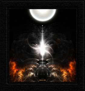 Isis Revealed Mystical Fractal Art Composition by Xzendor7