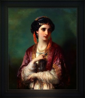 Jessica by Thomas-Francis Dicksee Classical Art Old Masters Reproduction