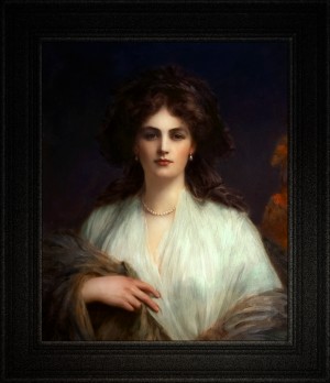 Lady Beatrice Butler by Ellis William Roberts Old Masters Classical Fine Art Reproduction