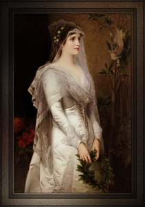 Laura by Conrad Kiesel Classical Art Xzendor7 Old Masters Reproduction