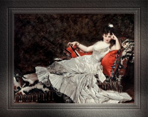 Mademoiselle de Lancey by Carolus-Duran Fine Art Old Masters Reproduction