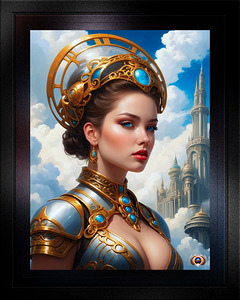 Portrait Of Chiara Captivating AI Concept Art by Xzendor7