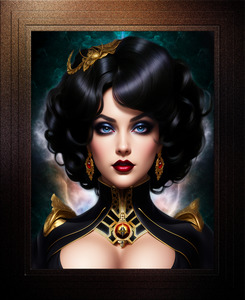 Portrait Of Stanita Pastirala Gorgeous AI Concept Art by Xzendor7