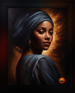 Portrait Of Xzandia Beautiful AI Concept Art by Xzendor7