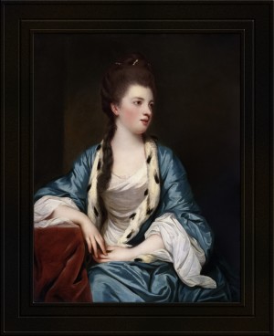 Portrait of Elizabeth Kerr of Lothian by Joshua Reynolds Old Masters Classical Fine Art Reproduction