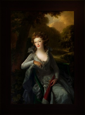 Portrait of Jacoba Margaretha Maria Boreel by Johann Friedrich August Tischbein Classical Fine Art Old Masters Reproduction