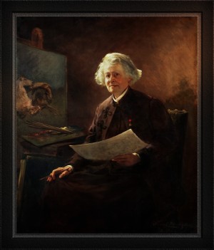 Portrait of Rosa Bonheur by Anna Elizabeth Klumpke Classical Fine Art Reproduction