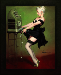 Pot Luck by Gil Elvgren Classic Xzendor7 Old Masters Reproductions