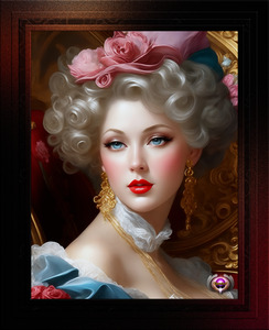 Shes Looking For Love Captivating AI Concept Art Portrait by Xzendor7