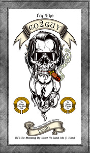 CO2 Guy Certified Real Global Climate Menace WHT