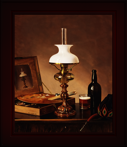 Still Life In The Atelier by Ferdinand von Wright Remastered Xzendor7 Classical Fine Art Old Masters Reproductions