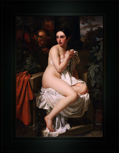 Suzanna en de Ouderlingen by Pierre van Hanselaere Remastered Xzendor7 Classical Fine Art Old Masters Reproductions