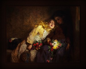 The Return Home by George Elgar Hicks Fine Art Old Masters Reproduction