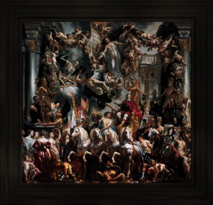 The Triumph of Frederik Hendrik Prince of Orange by Jacob Jordaens I Classical Art Old Masters Reproduction