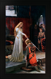 The Accolade by Edmund Blair Leighton Remastered Xzendor7 Classical Art Old Masters Reproductions