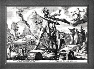 The Age of Iron by Hendrick Goltzius Remastered Xzendor7 Classical Fine Art Old Masters Reproductions