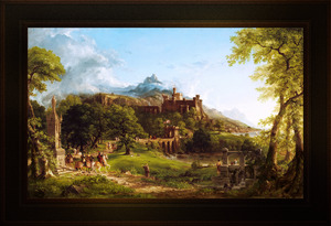 The Departure by Thomas Cole Remastered Xzendor7 Classical Fine Art Reproductions