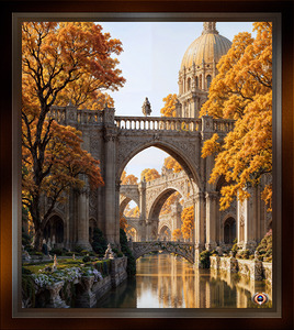 The Enchanted Garden Of Helmsfur Mesmerizing AI Concept Art by Xzendor7