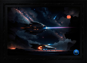 The Exploration Of Alpha Sigma M1735825 Sci-FI Fantasy AI Concept Art by Xzendor7