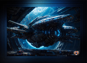 The Kaladon Explorer Striking AI Concept Sci-Fi Art by Xzendor7