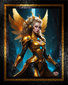 The Legendary Valeriya Vassila Mesmerizing AI Concept Art Portrait by Xzendor7