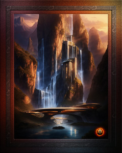 Tryvin City Of Braethian VII Captivating AI Concept Art by Xzendor7