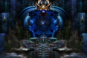 View To Eternity Fractal Art Composition