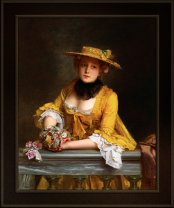 Will It Be Fine by Gustave Jacquet Remastered Xzendor7 Fine Art Old Masters Reproductions