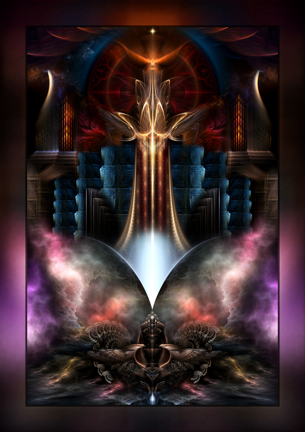 The Trilicon Fractal Art Composition by Xzendor7 by xzendor7