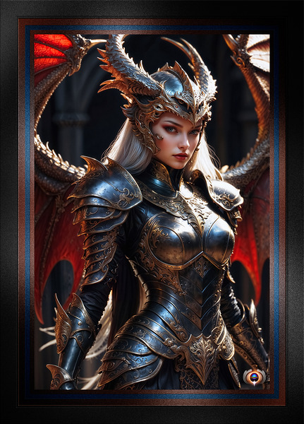 Dragon Wing Portrait Of The Serene Beauty Aeravyn Lyraeth Gorgeous AI Concept Art by Xzendor7 by xzendor7