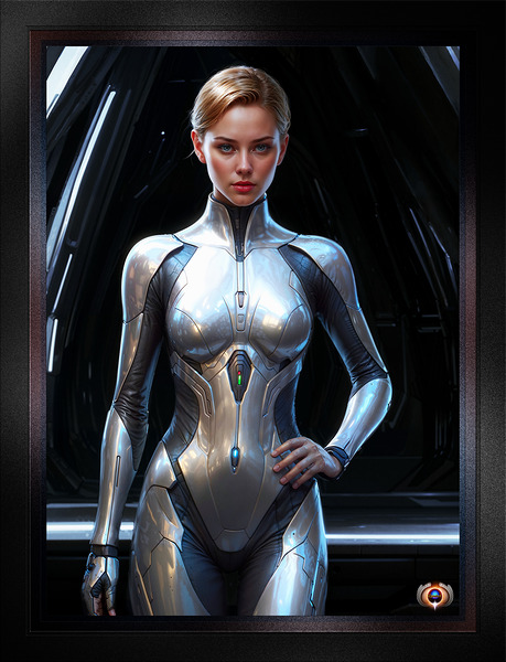 Agent 117892 Designation Elite Assassin Alluring AI Concept Art by Xzendor7 by xzendor7