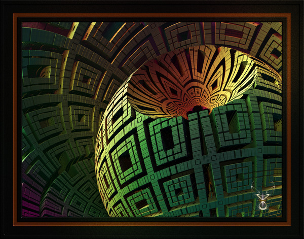Alien Artifact by Xzendor7 3D Fractal Art Geometry by xzendor7