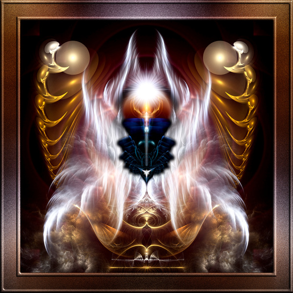 The Heart Of Arkus Fractal Art by xzendor7