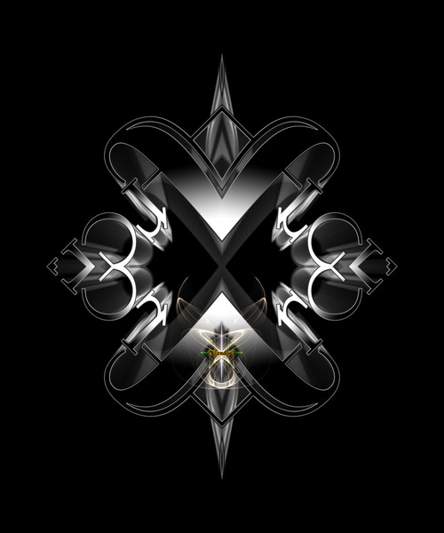 Akcenought Emblem On BlackTypography Design by Xzendor7 by xzendor7