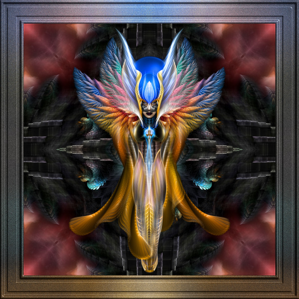 Arsencia The Golden Setren Fractal Art by xzendor7